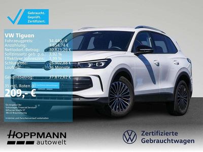 Gebraucht VW Tiguan 150 PS (110 kW) 2025 Weiß SUV