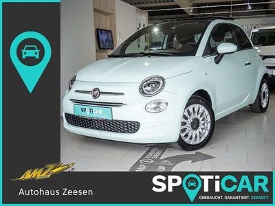 Gebraucht Fiat 500 Lounge 69 PS (50 kW) 2020 Lattementa grün (uni) Kleinwagen