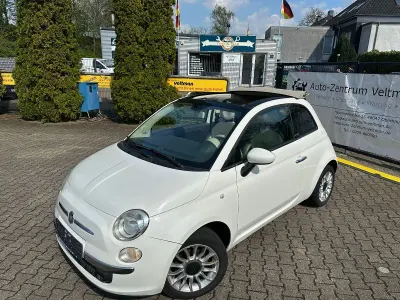 Używany Fiat 500C Lounge 69 KM (50 kW) 2011 Biały Kabriolet
