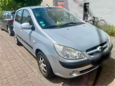 Gebraucht Hyundai Getz Edition 67 PS (49 kW) 2008 Silber Kleinwagen