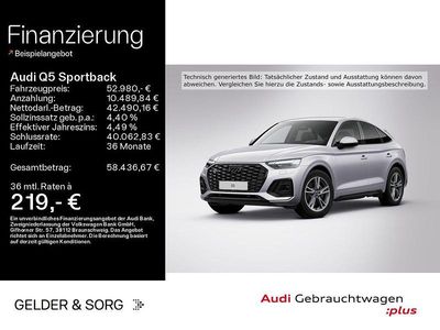 Silber Gebraucht 2025 Audi Q5 Sportback S-Line SUV | 52.980 € (Guter Preis)