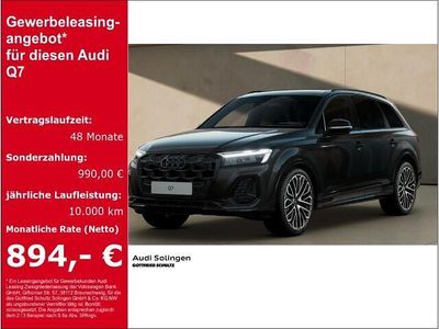 Nouă Audi Q7 S-Line 286 CP (210 kW) 2025 Negru SUV