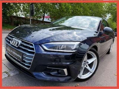 Gebraucht Audi A5 190 PS (139 kW) 2018 Mondscheinblau (metallic) Coupé