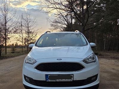 Gebraucht Ford Grand C-Max Titanium 150 PS (110 kW) 2016 Weiß Van / Kleinbus