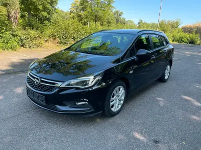Gebraucht Opel Astra 110 PS (80 kW) 2017 Schwarz Kombi