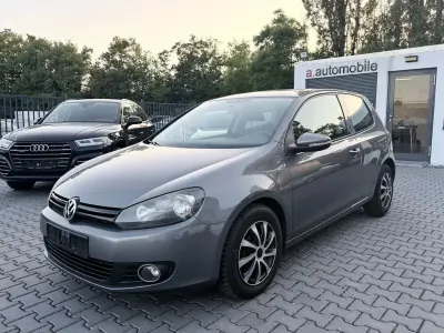 Gebraucht VW Golf VI Trendline 110 PS (80 kW) 2009 Grau Kleinwagen