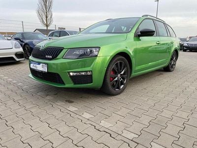 Gebraucht Skoda Octavia vRS 184 PS (135 kW) 2015 Grün Kleinwagen