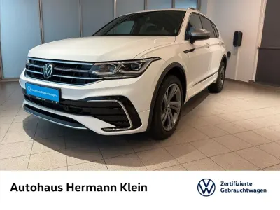 Gebraucht VW Tiguan Allspace R-line 200 PS (147 kW) 2022 Weiß SUV