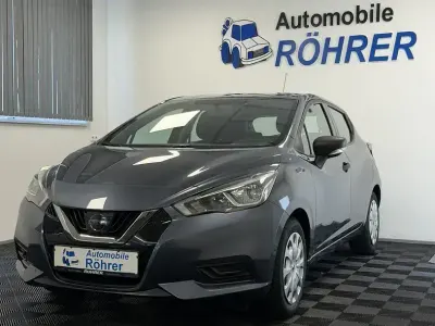 Gebraucht Nissan Micra Visia+ 71 PS (52 kW) 2018 Grau Kleinwagen