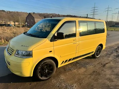 Brugt VW T5 Highline 174 HK (127 kW) 2004 Gul Van