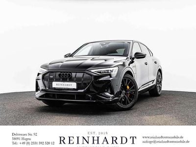 Gebraucht Audi e-tron Sportback Black Edition 230 kW (313 PS) 2022 Mythosschwarz metallic SUV