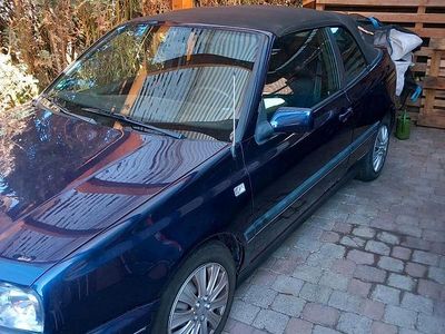 Gebraucht VW Golf Cabriolet 1995 Blau Cabrio