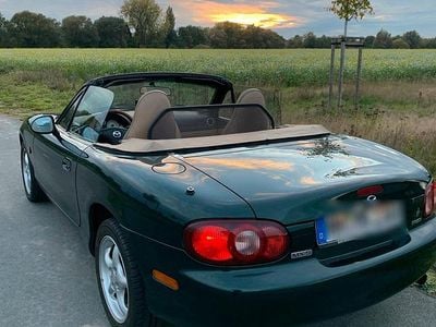 Gebraucht Mazda MX5 110 PS (80 kW) 2001 Grün Cabrio