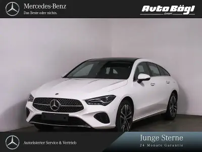 Gebraucht Mercedes CLA250e Progressive 218 PS (160 kW) 2024 Unilack polarweiß Coupé