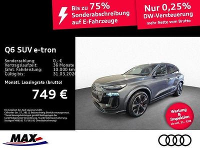 Neu Audi Q6 e-tron Performance 225 kW (306 PS) 2025 Grau SUV