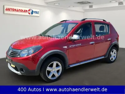 Gebraucht Dacia Sandero Stepway 84 PS (61 kW) 2011 Rot SUV