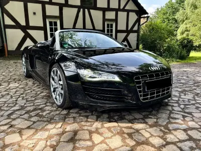 Gebraucht Audi R8 Spyder Sport 525 PS (386 kW) 2010 Schwarz Cabrio
