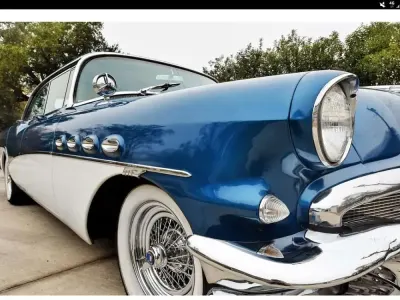 Gebraucht Buick Roadmaster 256 PS (188 kW) 1956 Blau Limousine