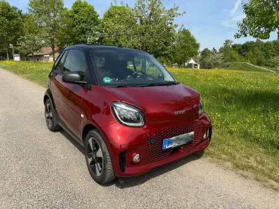 Usata Smart ForTwo Electric Drive 60 kW (82 CV) 2020 Rosso Cabrio