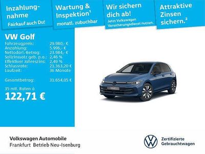 Anemonenblau metallic/anemonenblau metal (metallic) Gebraucht 2025 VW Golf Goal Limousine | 29.980 € (Fairer Preis)