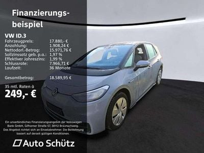 Usata VW ID.3 Pure 110 kW (150 CV) 2021 Grigio Utilitaria