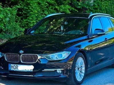 Gebraucht BMW 320 Luxury Line 184 PS (135 kW) 2013 Schwarz Kombi