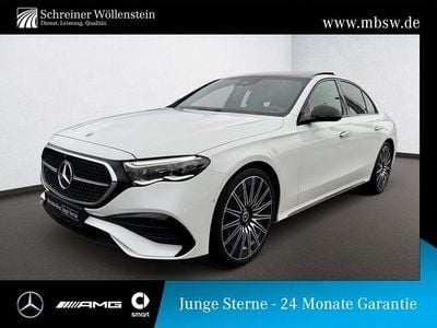 Gebraucht Mercedes E450 AMG 367 PS (269 kW) 2025 Weiss manufaktur opalithweiß bright Limousine