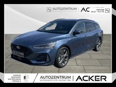 Gebraucht Ford Focus ST-Line X 155 PS (114 kW) 2024 Chromablau metallic (blau) Kombi