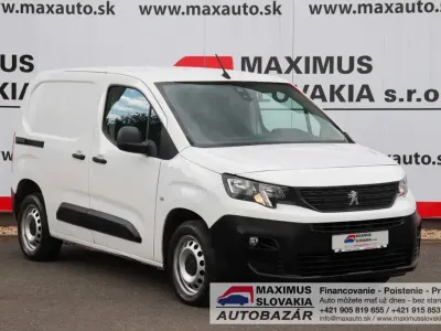 Gebraucht Peugeot Partner Premium 99 PS (72 kW) 2019 Weiß Van / Kleinbus