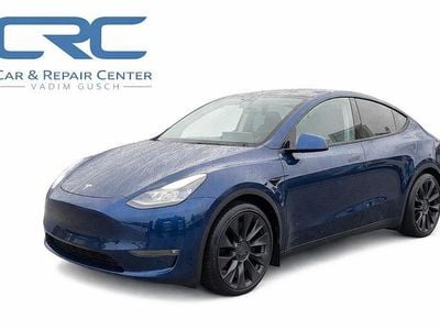 Blau Gebraucht 2024 Tesla Model Y Performance SUV | 47.490 € (Teuer)