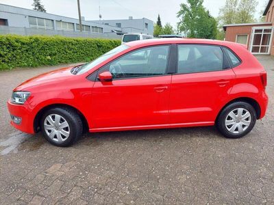 Gebraucht VW Polo Highline 96 PS (70 kW) 2009 Rot Kleinwagen