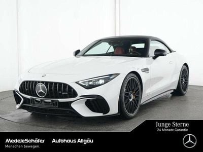 Gebraucht Mercedes SL63 AMG AMG 585 PS (430 kW) 2024 Manufaktur lack manufaktur opalithweiß b (metallic) Cabrio