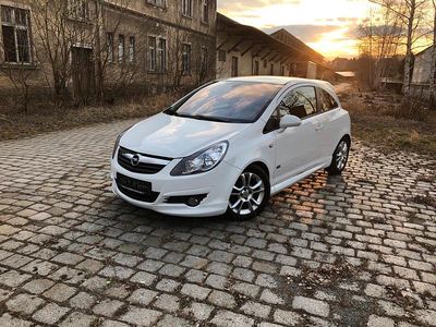 Gebraucht Opel Corsa OPC 90 PS (66 kW) 2009 Weiß Kleinwagen