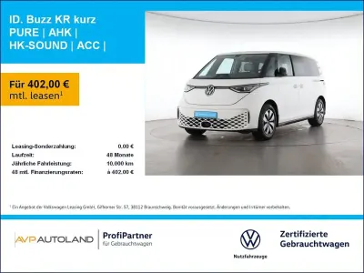 Gebraucht VW ID. Buzz Pure 125 kW (170 PS) 2025 Candy weiss Van / Kleinbus