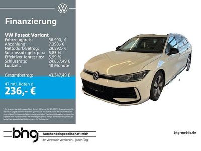 Gebraucht VW Passat R-line 150 PS (110 kW) 2025 Weiß Kombi