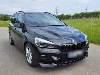 Gebraucht BMW 218 Gran Tourer M Sport 136 PS (100 kW) 2020 Schwarz Van / Kleinbus
