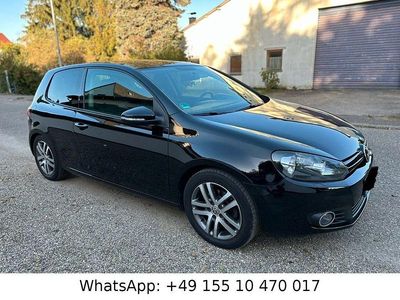 Gebraucht VW Golf VI Comfortline 105 PS (77 kW) 2010 Schwarz Kleinwagen