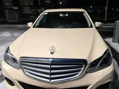 Brugt Mercedes E200 136 HK (100 kW) 2015 Beige Sedan