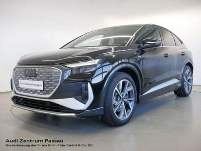 Gebraucht Audi Q4 Sportback e-tron S-Line 150 kW (204 PS) 2023 Mythosschwarz metallic SUV