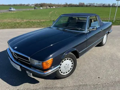 Gebraucht Mercedes SL300 179 PS (131 kW) 1987 Blau Cabrio