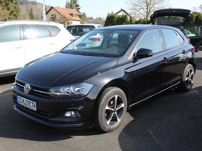 Gebraucht VW Polo Comfortline 95 PS (69 kW) 2019 Schwarz Kleinwagen