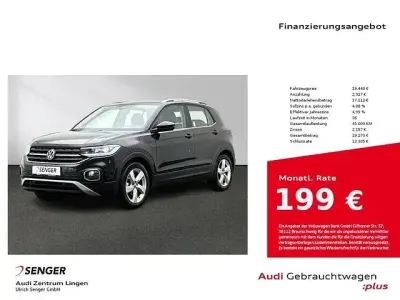 Usata VW T-Cross Style 110 CV (80 kW) 2021 Nero SUV