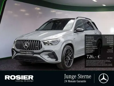 Brugt Mercedes GLE53 AMG Advanced 435 HK (319 kW) 2025 Grå SUV