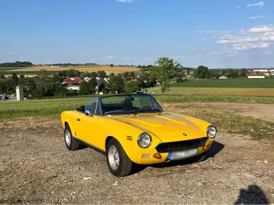 Gebraucht Fiat 124 80 PS (58 kW) 1978 Gelb Cabrio