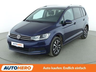 Gebraucht VW Touran United 122 PS (89 kW) 2021 Blau Van / Kleinbus