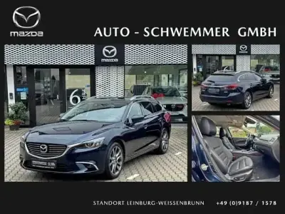 Gebraucht Mazda 6 Kizoku 192 PS (141 kW) 2017 Mitternachtsblau metallic (metallic) Kombi