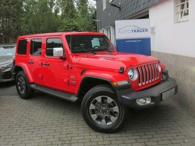 Rot Gebraucht 2021 Jeep Wrangler Unlimited Overland SUV | 46.990 € (Fairer Preis)