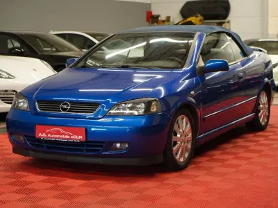 Gebraucht Opel Astra 101 PS (74 kW) 2003 Blau Cabrio