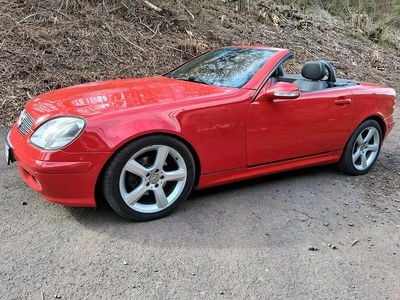 Usata Mercedes SLK230 200 CV (147 kW) 2000 Rosso Cabrio