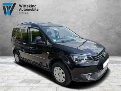 Gebraucht VW Caddy Comfortline 102 PS (75 kW) 2015 Schwarz Van / Kleinbus